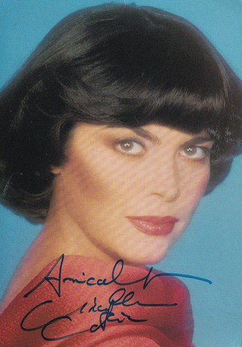 Autograph mireille mathieu - autograph,
